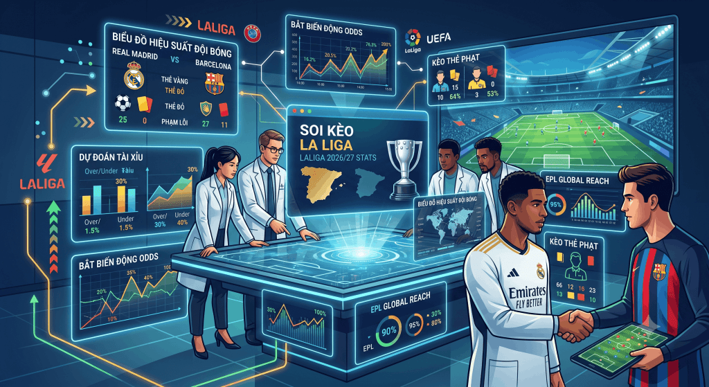 Soi Kèo La Liga 2026/2027 & Dự Đoán Tài Xỉu: Mẹo Bắt Kèo Thẻ Phạt Tây Ban Nha 2 soi kèo La Liga